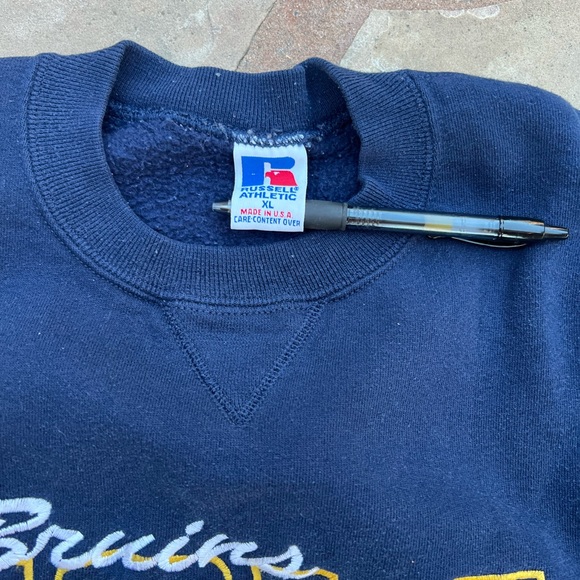 Vintage Russel Athletic UCLA Bruins Navy Crewneck Made in USA - Picture 2 of 5